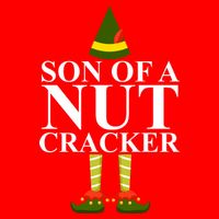Son Of A Nut Cracker Funny Christmas Flat Bill Trucker Hat