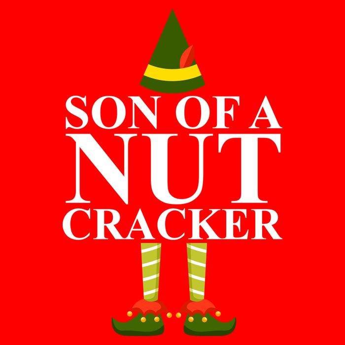 Son Of A Nut Cracker Funny Christmas Flat Bill Trucker Hat