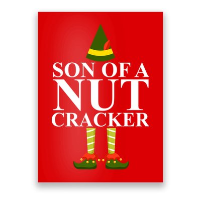 Son Of A Nut Cracker Funny Christmas Poster