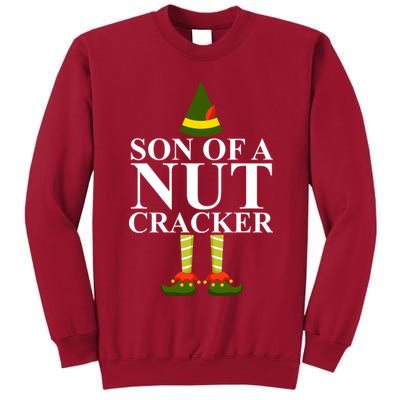 Son Of A Nut Cracker Funny Christmas Tall Sweatshirt