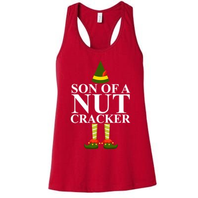 Son Of A Nut Cracker Funny Christmas Womens Tank Top