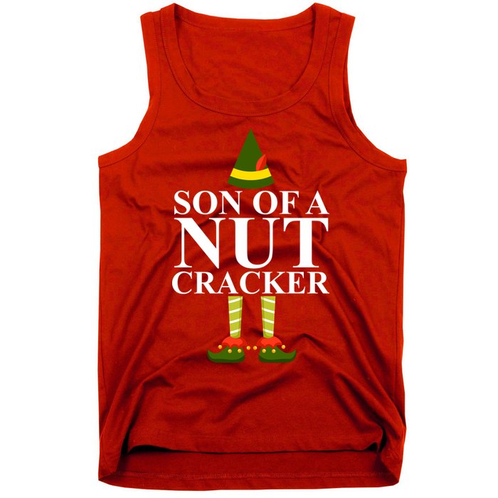 Son Of A Nut Cracker Funny Christmas Tank Top