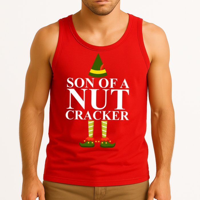 Son Of A Nut Cracker Funny Christmas Tank Top