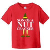 Son Of A Nut Cracker Funny Christmas Toddler T-Shirt
