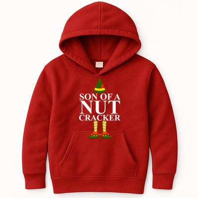 Son Of A Nut Cracker Funny Christmas Kids Hoodie