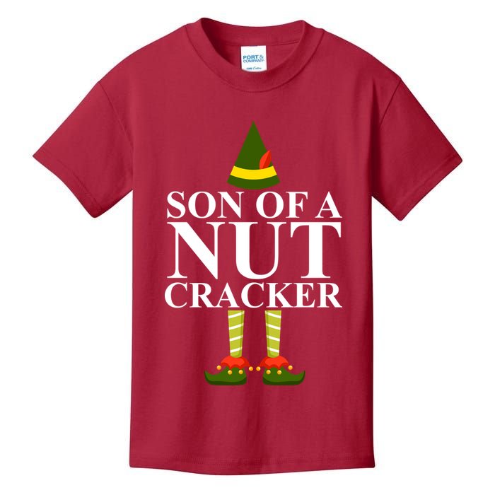 Son Of A Nut Cracker Funny Christmas Kids T-Shirt