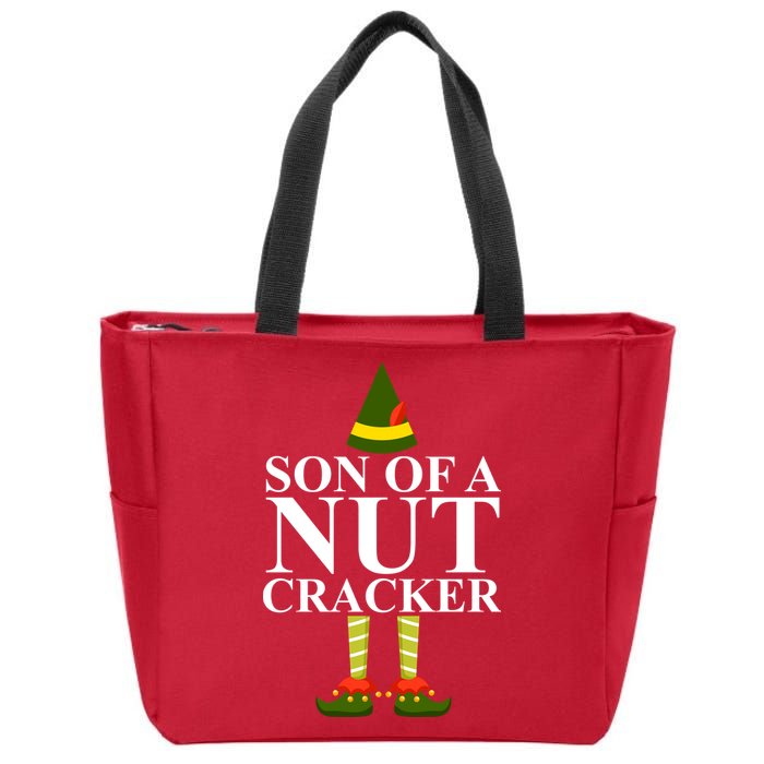 Son Of A Nut Cracker Funny Christmas Zip Tote Bag