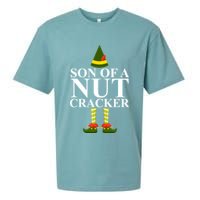 Son Of A Nut Cracker Funny Christmas Sueded Cloud Jersey T-Shirt