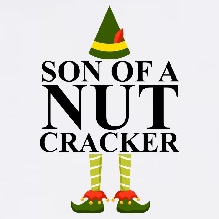 Son Of A Nut Cracker Funny Christmas Garment-Dyed Sweatshirt