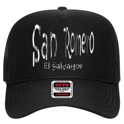 Saint Oscar Arnulfo Romero + Icon High Crown Mesh Back Trucker Hat