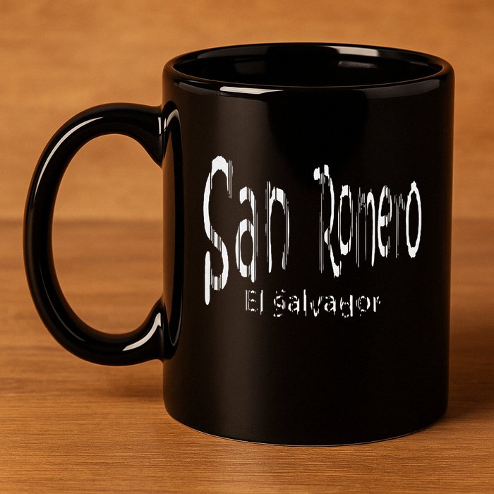 Saint Oscar Arnulfo Romero + Icon 11oz C Handle Ceramic Mug