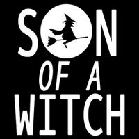 Son Of A Witch Funny Halloween Apron
