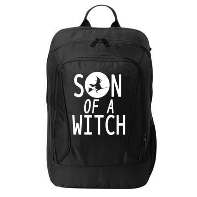 Son Of A Witch Funny Halloween City Backpack