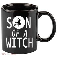 Son Of A Witch Funny Halloween 11oz C Handle Ceramic Mug