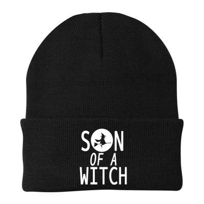 Son Of A Witch Funny Halloween Beanie