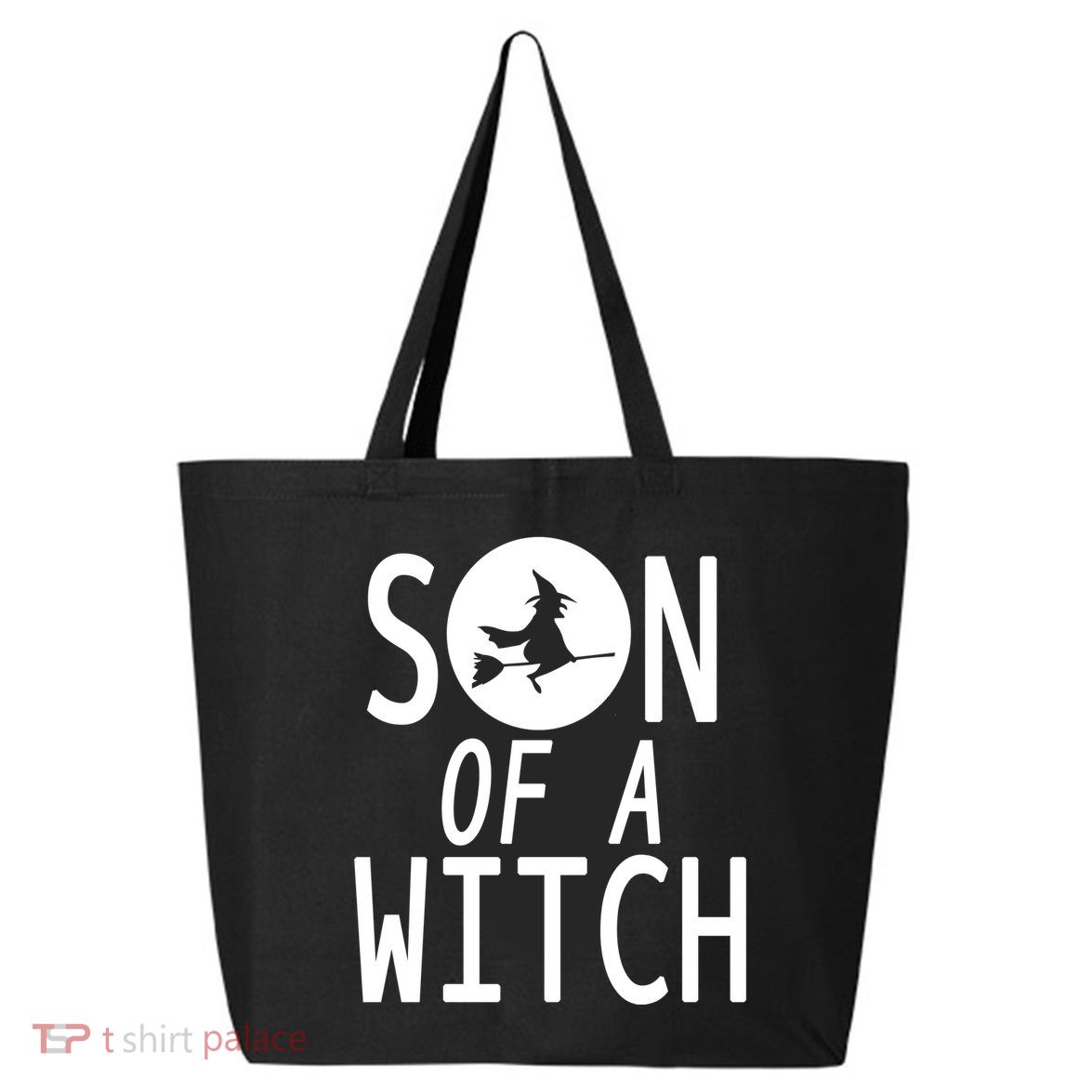 Son Of A Witch Funny Halloween 25L Jumbo Tote