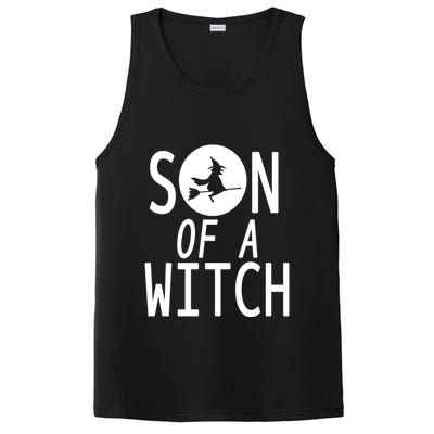 Son Of A Witch Funny Halloween PosiCharge Competitor Tank