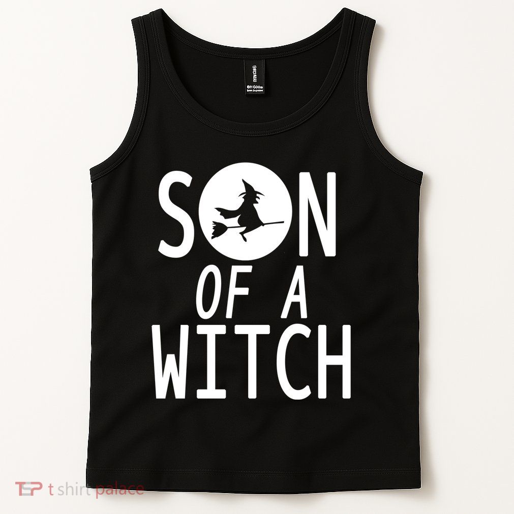Son Of A Witch Funny Halloween Tank Top