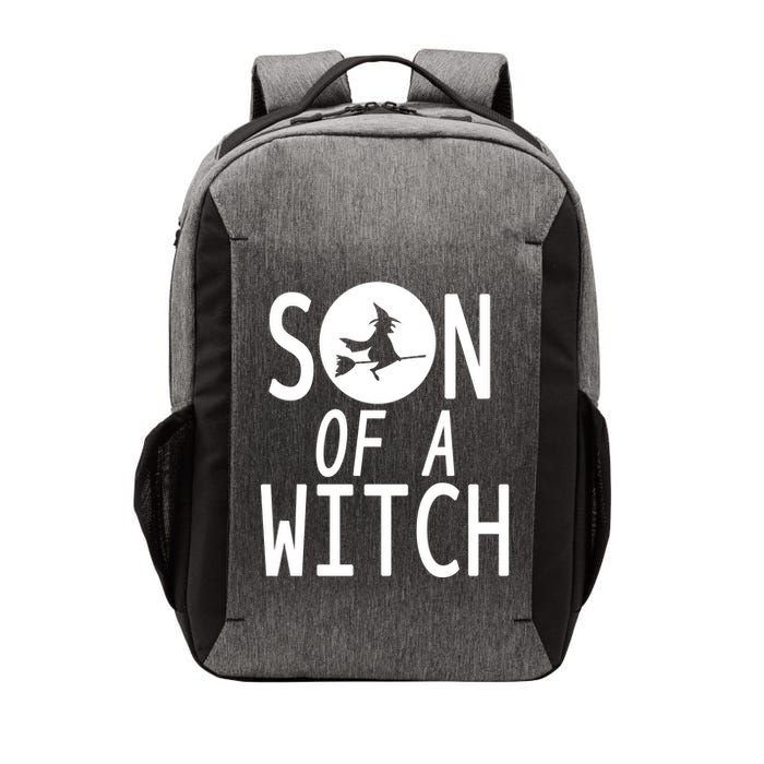 Son Of A Witch Funny Halloween Vector Backpack