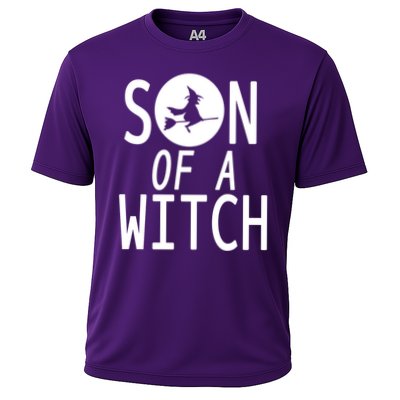Son Of A Witch Funny Halloween Performance Shirt