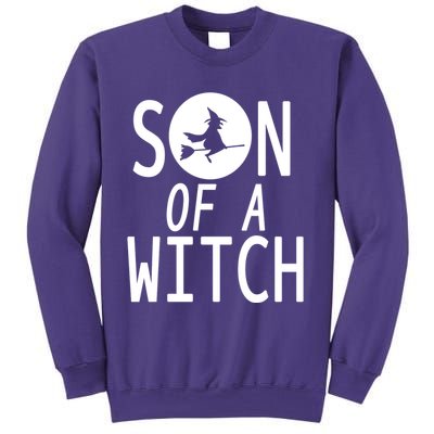 Son Of A Witch Funny Halloween Sweatshirt