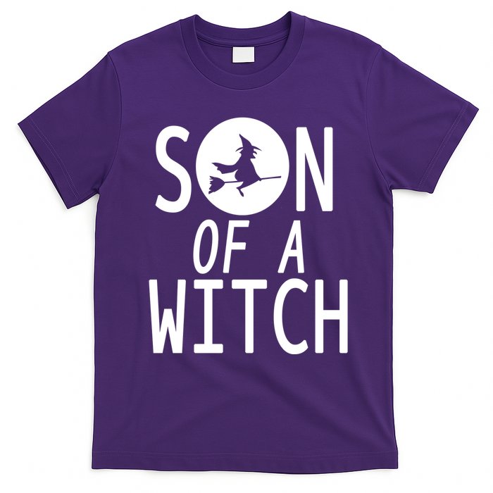 Son Of A Witch Funny Halloween T-Shirt