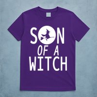 Son Of A Witch Funny Halloween T-Shirt