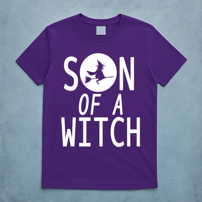 Son Of A Witch Funny Halloween T-Shirt