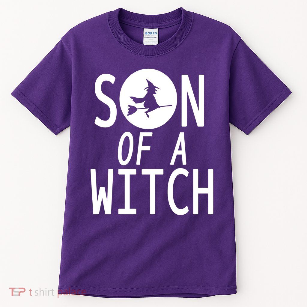 Son Of A Witch Funny Halloween Tall T-Shirt