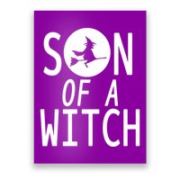 Son Of A Witch Funny Halloween Poster