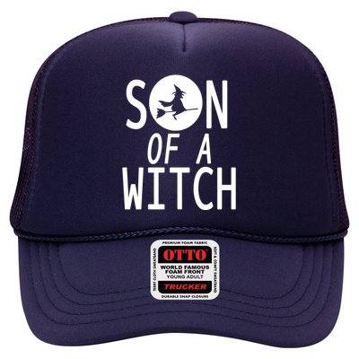 Son Of A Witch Funny Halloween Trucker Hat