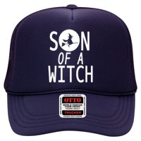 Son Of A Witch Funny Halloween Trucker Hat