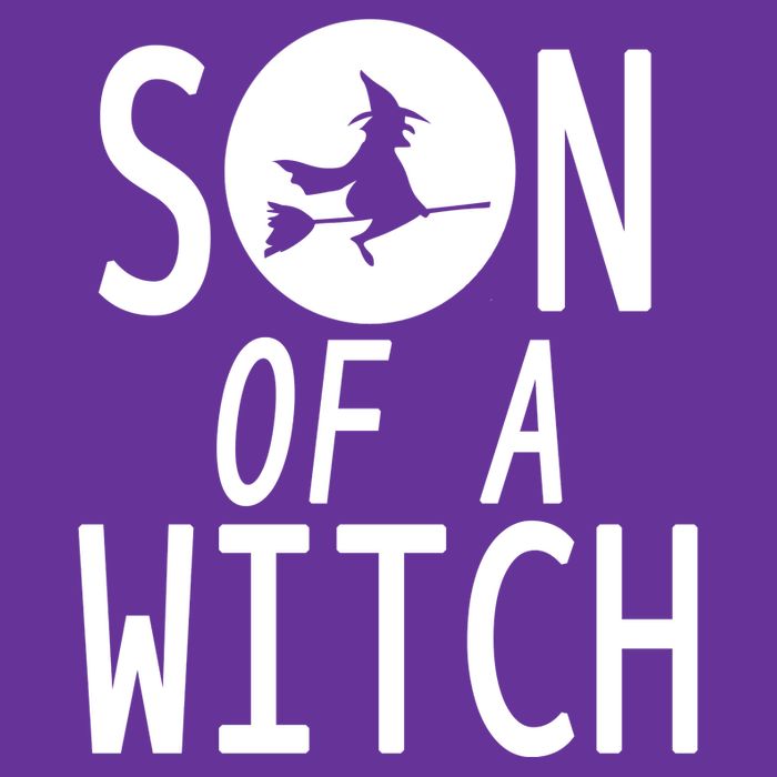 Son Of A Witch Funny Halloween Trucker Hat