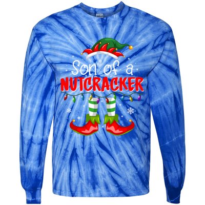 Son Of A Nutcracker! Meaningful Gift Christmas Funny Gift Tie-Dye Long Sleeve Shirt