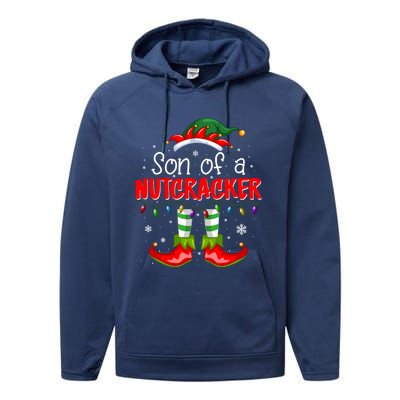 Son Of A Nutcracker! Meaningful Gift Christmas Funny Gift Performance Fleece Hoodie