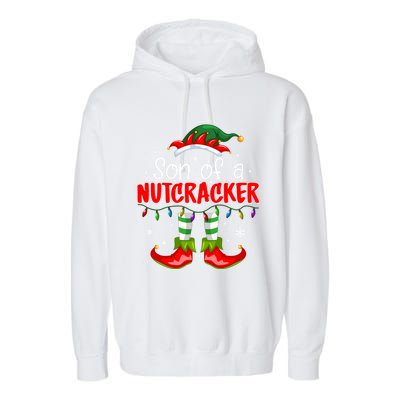 Son Of A Nutcracker! Meaningful Gift Christmas Funny Gift Garment-Dyed Fleece Hoodie