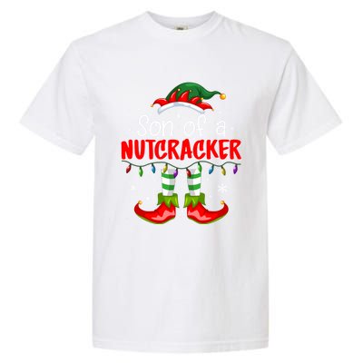 Son Of A Nutcracker! Meaningful Gift Christmas Funny Gift Garment-Dyed Heavyweight T-Shirt