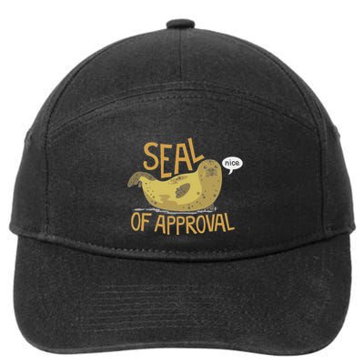 Seal Of Approval From A Seal Animal Nice 7-Panel Snapback Hat