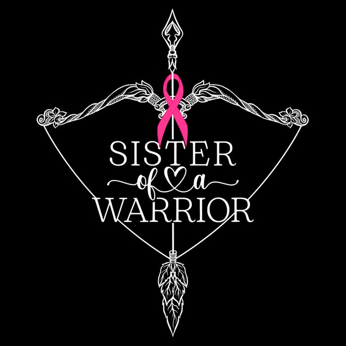 Sister Of A Warrior Breast Cancer Awareness Support Squad 16 in Basic Backpack