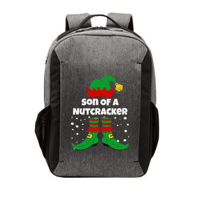 Son Of A Nutcracker Funny Elf For Christmas Eve Xmas Vector Backpack