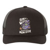 Son Of A Witch Raised By A Mom Ster Mom And Son Halloween Yupoong Adult 5-Panel Trucker Hat