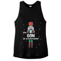 Son Of A Nutcracker Family Matching Funny Pajama Ladies PosiCharge Tri-Blend Wicking Tank