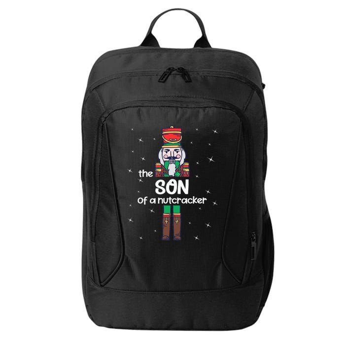Son Of A Nutcracker Family Matching Funny Pajama City Backpack