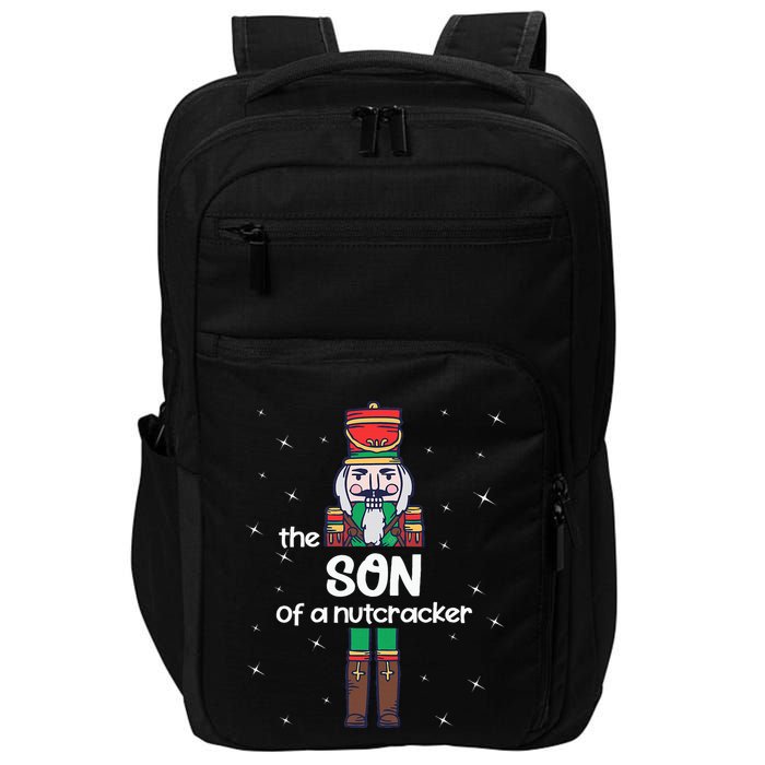 Son Of A Nutcracker Family Matching Funny Pajama Impact Tech Backpack