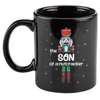 Son Of A Nutcracker Family Matching Funny Pajama 11oz C Handle Ceramic Mug