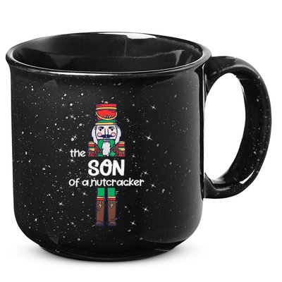 Son Of A Nutcracker Family Matching Funny Pajama 15oz Campfire Ceramic Mug