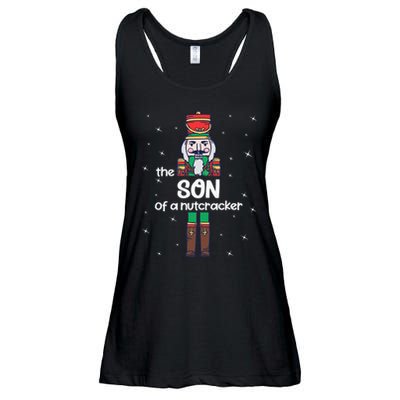 Son Of A Nutcracker Family Matching Funny Pajama Ladies Essential Flowy Tank