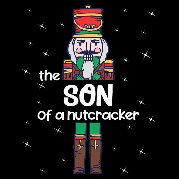 Son Of A Nutcracker Family Matching Funny Pajama 16 in Basic Backpack