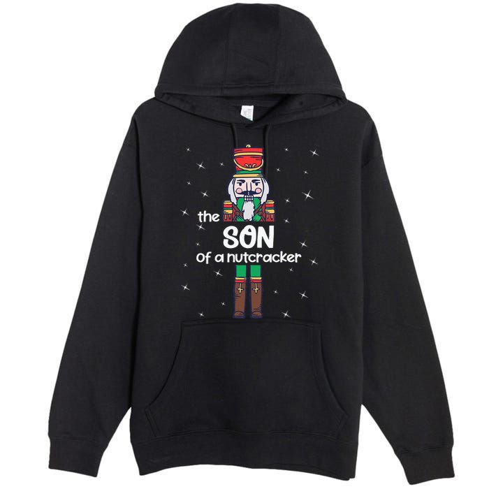Son Of A Nutcracker Family Matching Funny Pajama Premium Pullover Hoodie