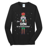Son Of A Nutcracker Family Matching Funny Pajama Tall Long Sleeve T-Shirt